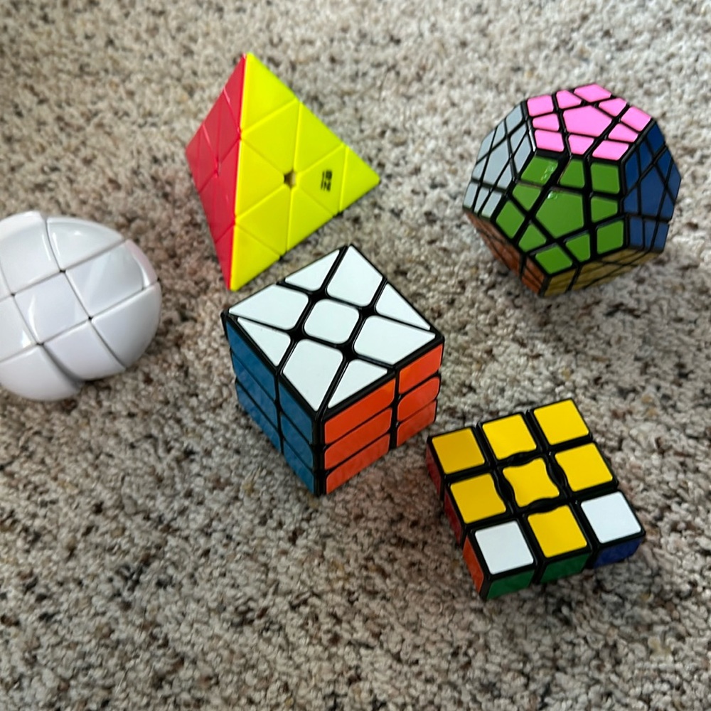 5 speed cubes, GUC, smoke free home.